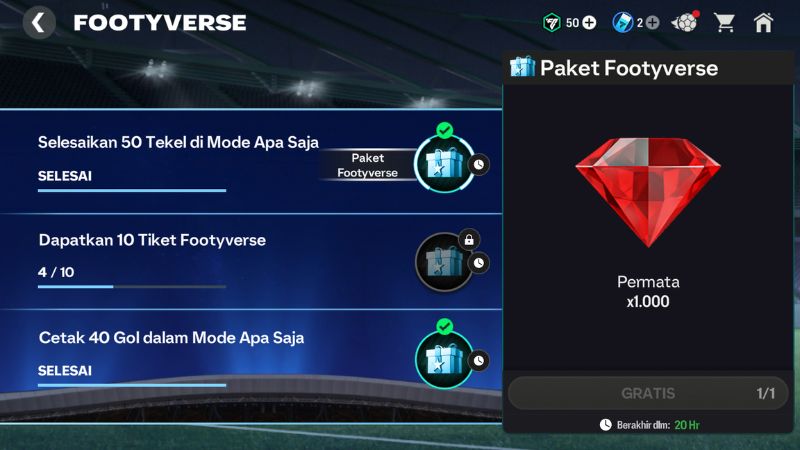 Mengikuti Event yang Berlangsung