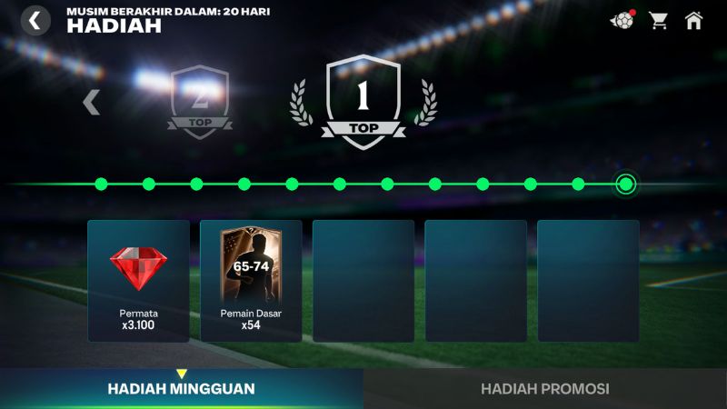 Hadiah Mingguan Rival Divisi