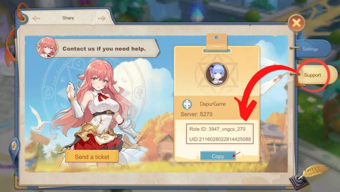 Contoh ID Cloud Song: Saga of Skywalkers