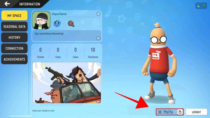 Contoh ID Sausage Man